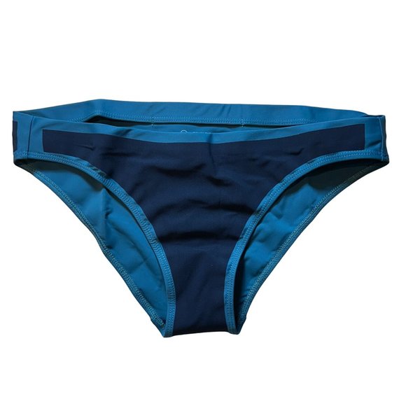 ADAY Other - ADAY It Takes Two Bikini Bottom Navy/Black Size S NWOT